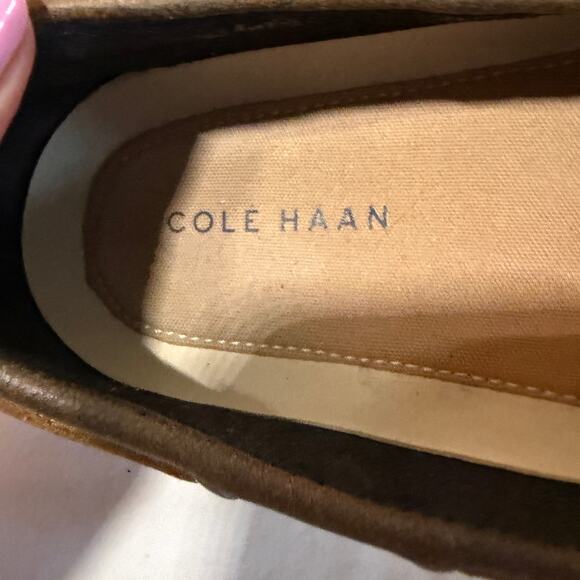 Cole Haan Loafers Boat Deck Brown Leather Lace Preppy Casual Summer 10.5M main image 5